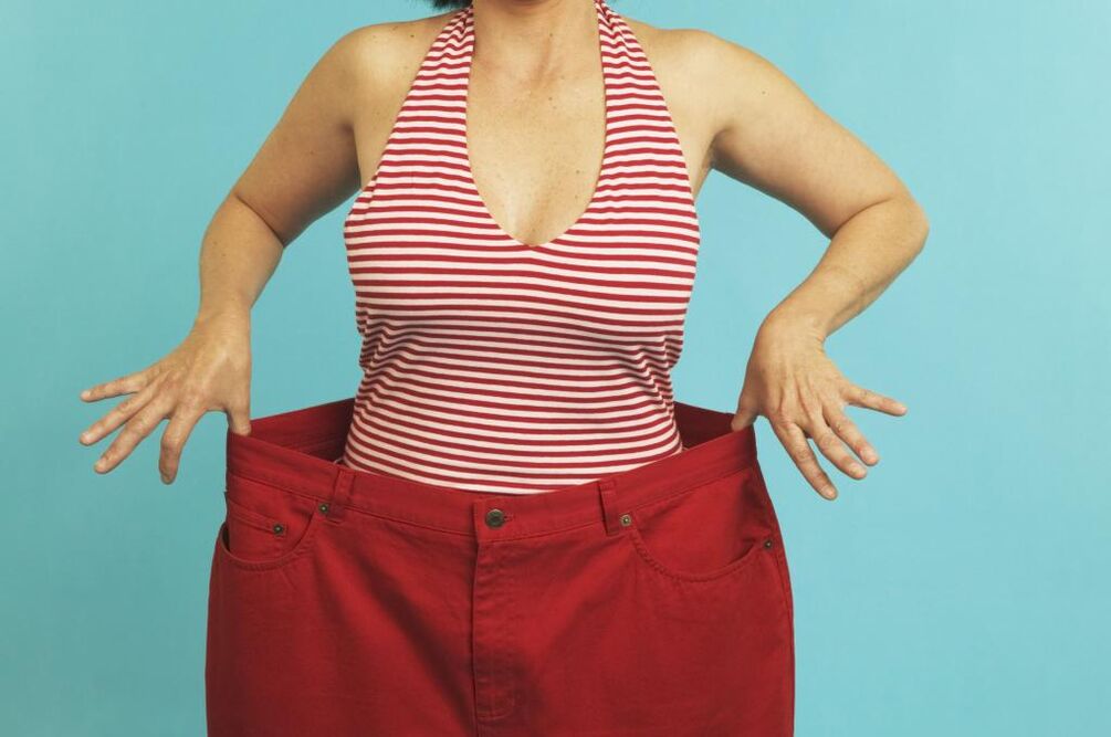 Когда вы худеете на химической диете, ваша старая одежда становится слишком большой. 