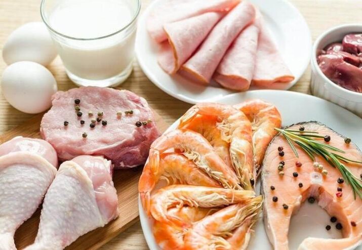 Белковые продукты для похудения Рис. 1